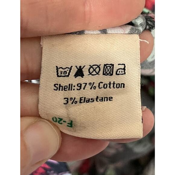 Timeless London Tropical Bird Floral Print Halter Dress Pin Up Size US6 Resort - Picture 11 of 11